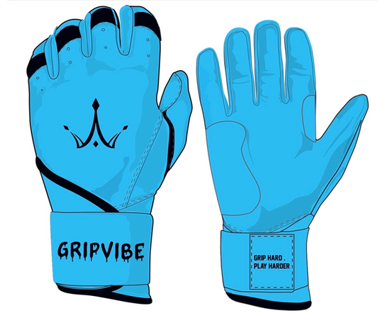 Blue and Black - "Grip Hard. Play Hard"