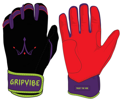 Black, Red, Purple, and Green - "Trust the Vibe"